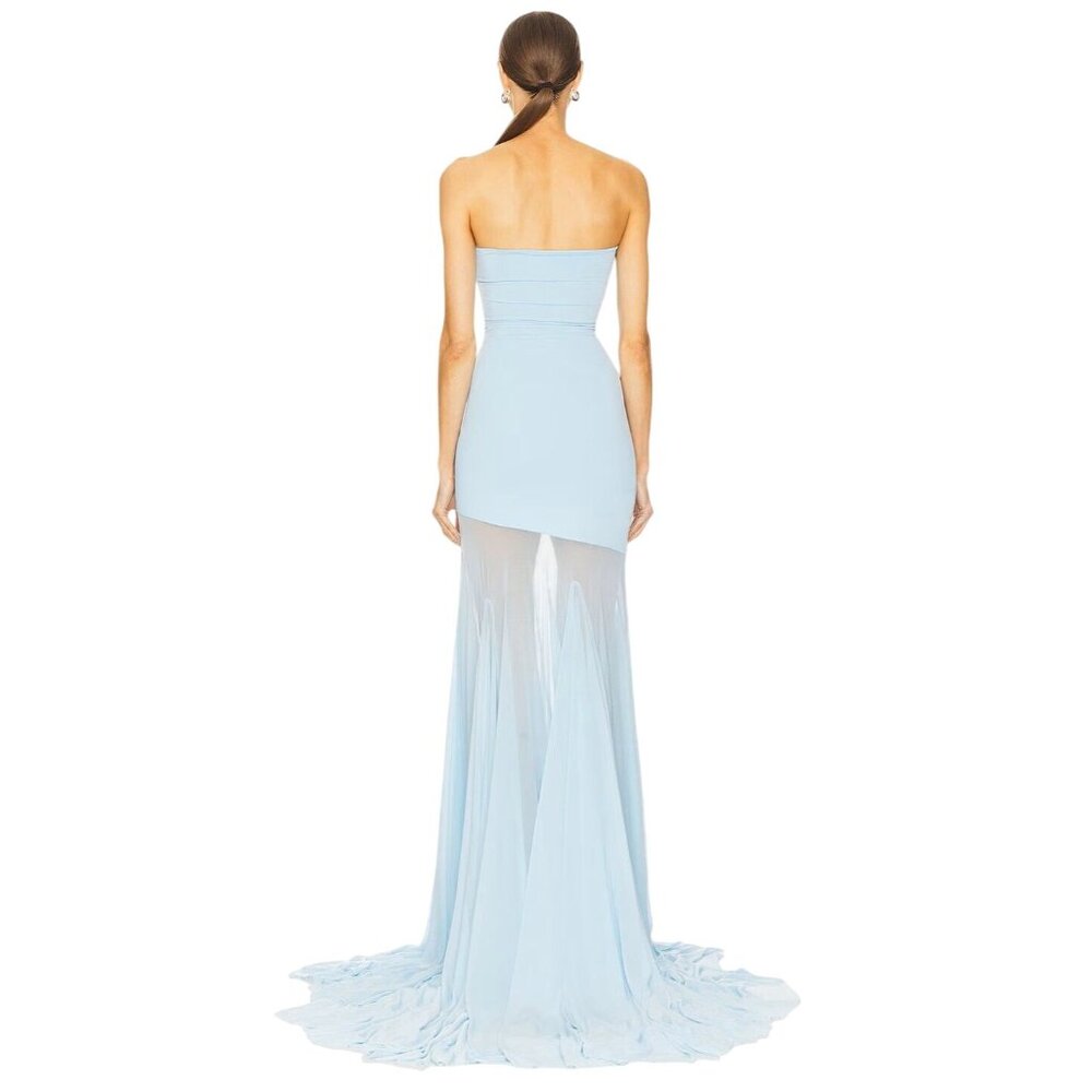 Deme by Gabriella x REVOLVE Dahlia Gown in Blue Large Womens Long Maxi - Picture 3 of 14